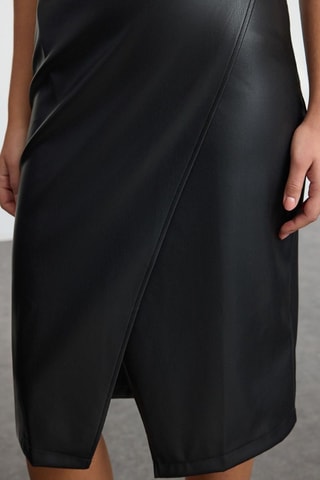 Vestido justo - Preto