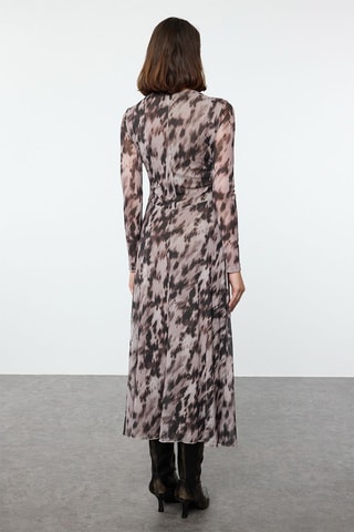 Vestido comprido - Castanho