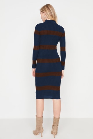 Vestido-camisola - Azul