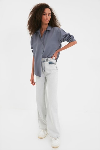 Camisa loose - Antracite