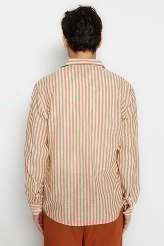 Camisa regular - Bege