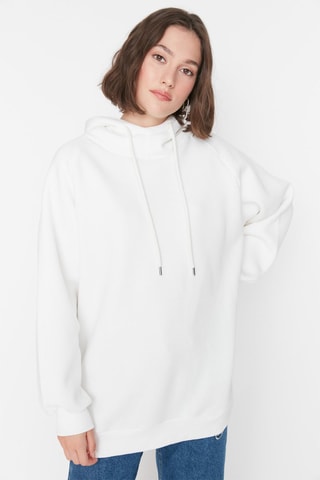 Sweat com capuz Branco