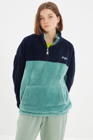Sweat oversize - Azul