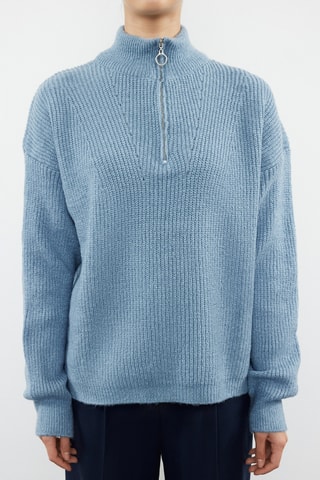 Camisola oversize - Azul