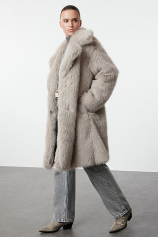Sobretudo oversize - Bege