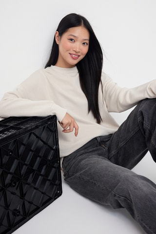 Sweat oversize - Bege