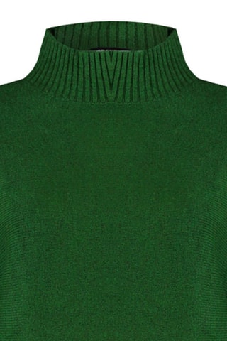 Camisola oversize - Verde-escuro