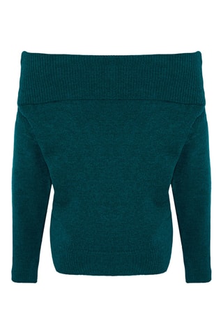 Camisola regular - Verde-esmeralda