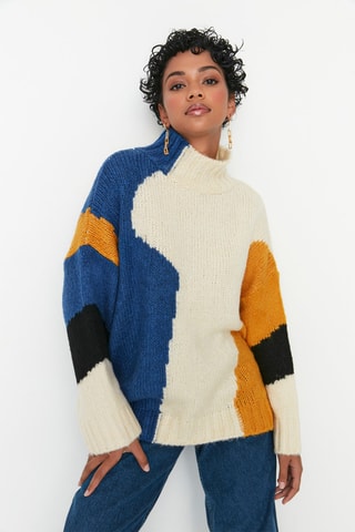 Camisola oversize - Cru