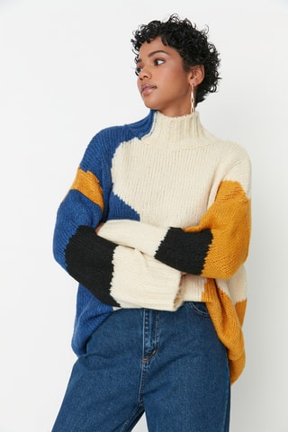 Camisola oversize - Cru