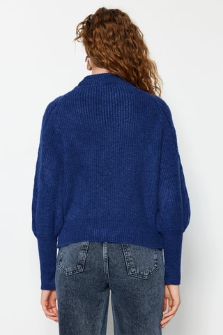 Camisola regular - Azul