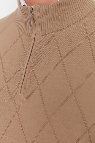 Camisola regular - Camel