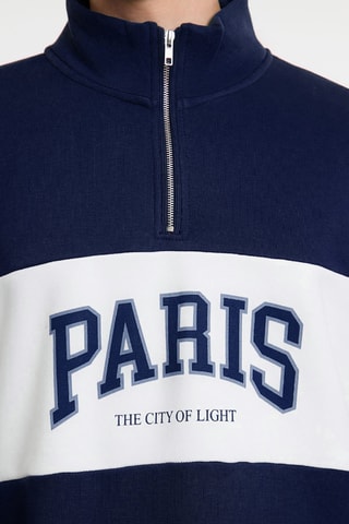Sweat oversize - Azul-marinho