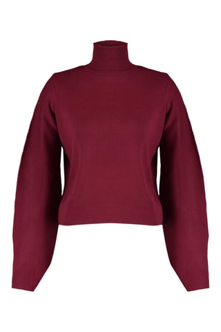 Camisola oversize - Bordô