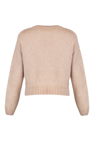 Camisola oversize - Rosa-maquilhagem