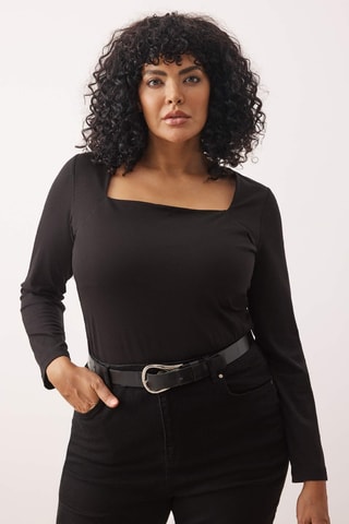 Top slim - Preto