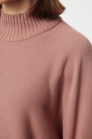 Camisola oversize - Rosa-velho