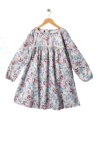 Vestido - Azul-claro