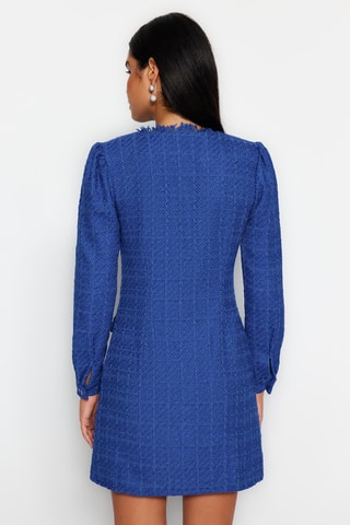 Vestido-camisa - Azul