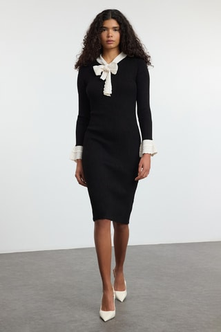 Vestido-camisola - Preto