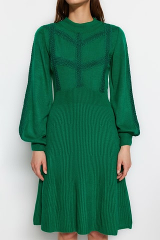 Vestido-camisola - Verde