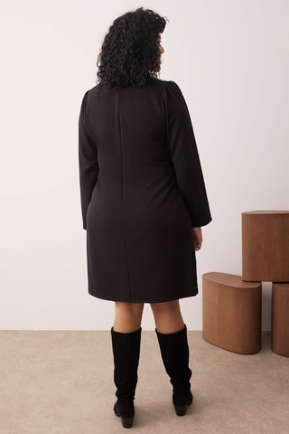 Vestido trapézio - Preto