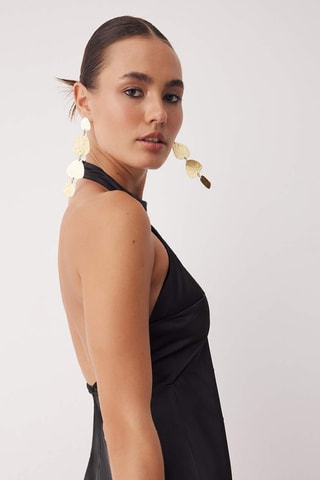 Vestido midi - Preto
