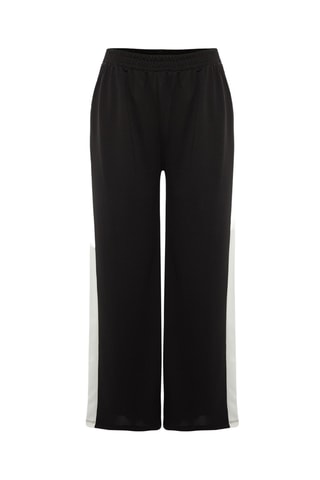 Calças wide legs - Preto