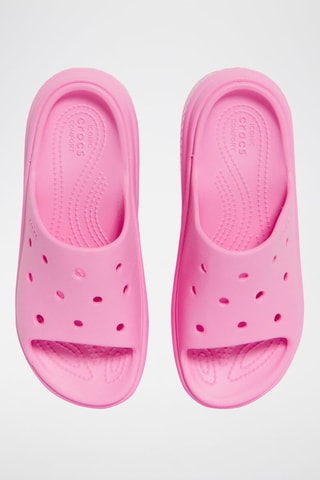 Mules com plataforma Crocsiz - Rosa - Undiz