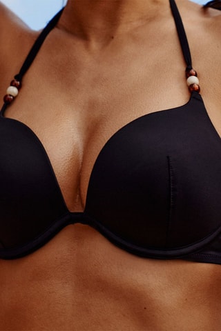 2 partes de cima de biquíni push-up Havanatropiz - Preto - Undiz