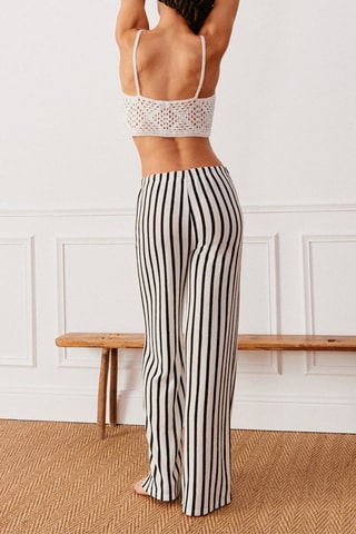 Broek Bavaroliz - Zwart en Wit