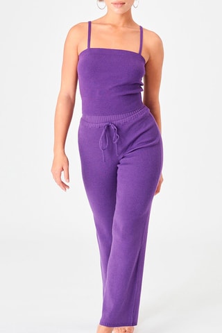 Broek Wide Legs Mailliz - Paars
