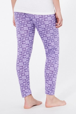 Calças de pijama League of Legemds em algodão biológico Playlegemdiz - Malva e violeta - Undiz