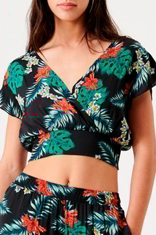 Crop top Mamacitiz Preto