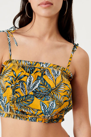 Crop top Judiz - Amarelo - Undiz