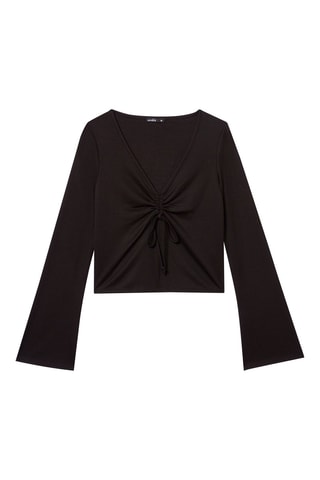 Top Vertidrawstiz - Preto