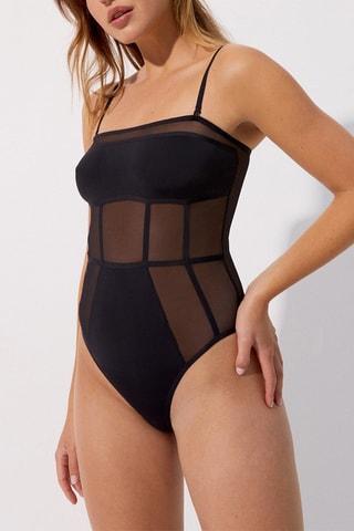 Body-string Graphiquiz - Preto - Undiz