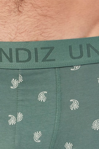Boxers Repeatiz - Azul-petróleo e cru