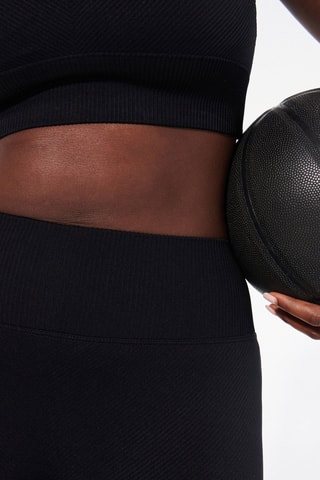Leggings cintura alta Naomiz - Preto
