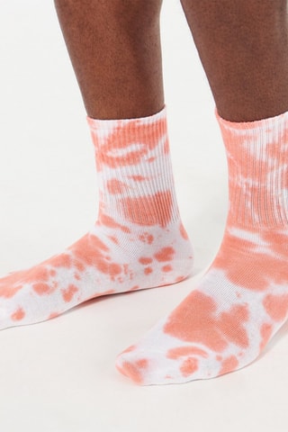 Meias tie and dye Hypsokiz - Coral