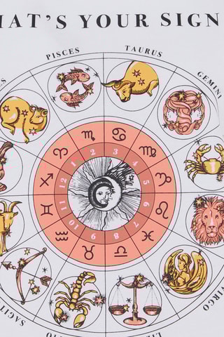 T-shirt Zodiaciz Branco