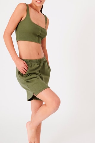 Crop top Sportylitiz Caqui