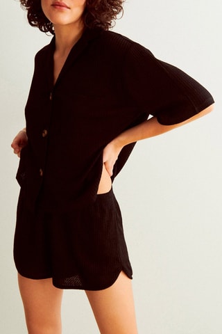 Blouse Gaugoutiz Zwart
