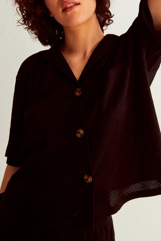 Blouse Gaugoutiz Zwart