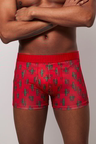 Boxers Vermelho e verde