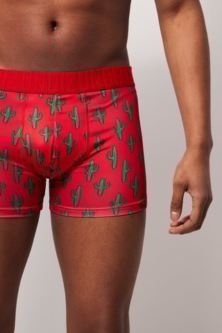 Boxers Vermelho e verde