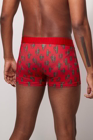 Boxers Vermelho e verde