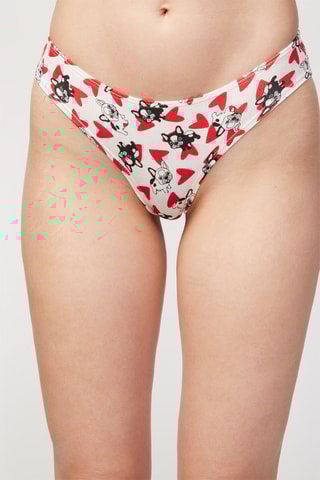 3 cuecas Bottliz Dapugiz Bege mesclado, cinzento mesclado e vermelho