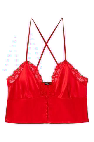 Crop top Topstrapiz Vermelho
