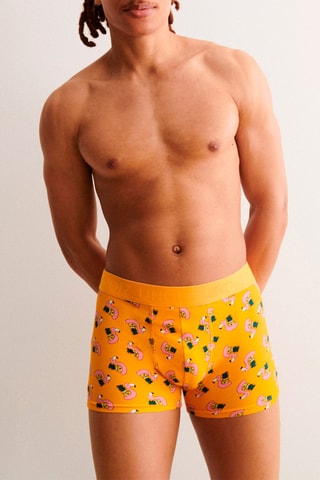Boxers New Katchiz Anaswimiz Laranja e rosa